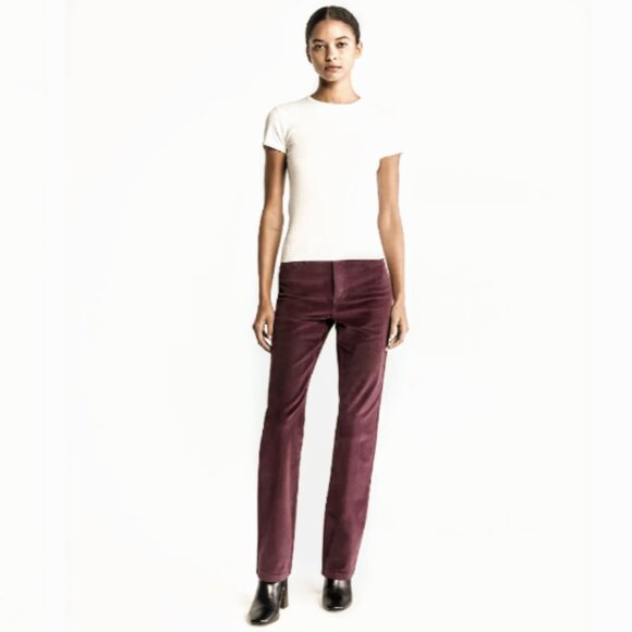 Women's Calvin Klein Jeans Brown Corduroy Pants - Picture 1 of 6